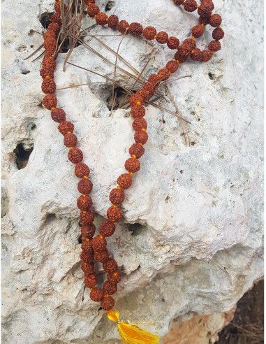 Rudraksha-seed-mala-ethnic-vegetable-necklace