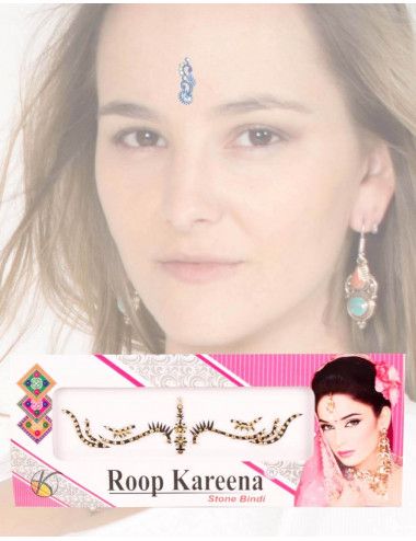 tika-eyebrows-black-gold-bindi-dance-trivial