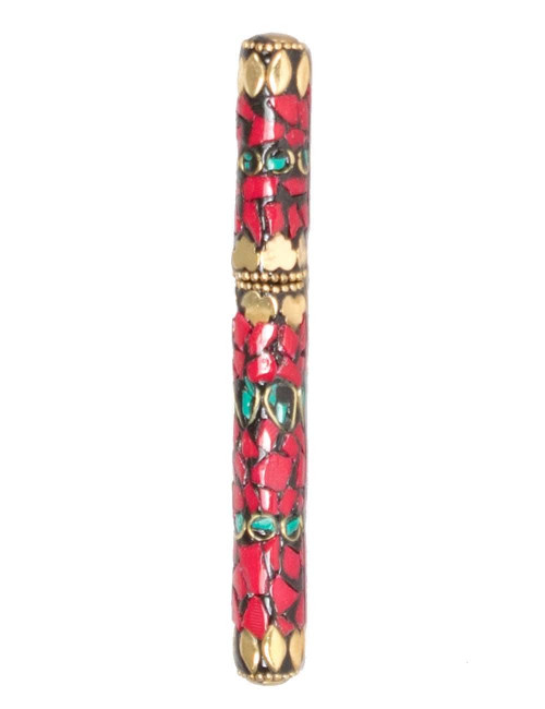 pen-artisan-ethnic-red-rechargeable