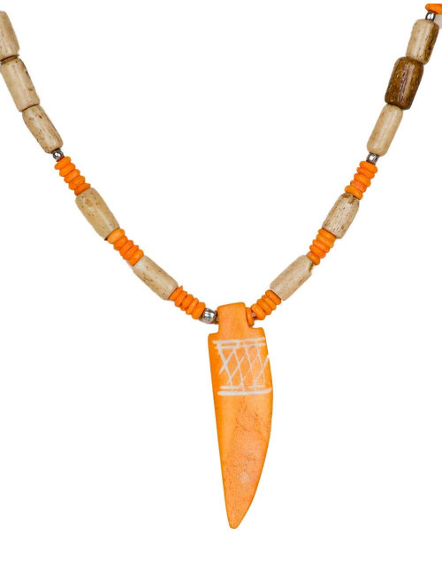 pendant-bone orange-man-beach