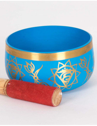 7 Chakras Throat Bowl