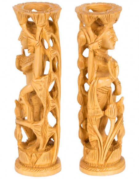 Lakshmi Cylindrical Statue