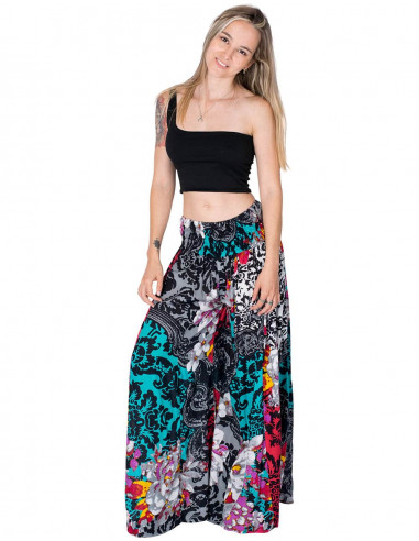 Printed Palazo Trousers