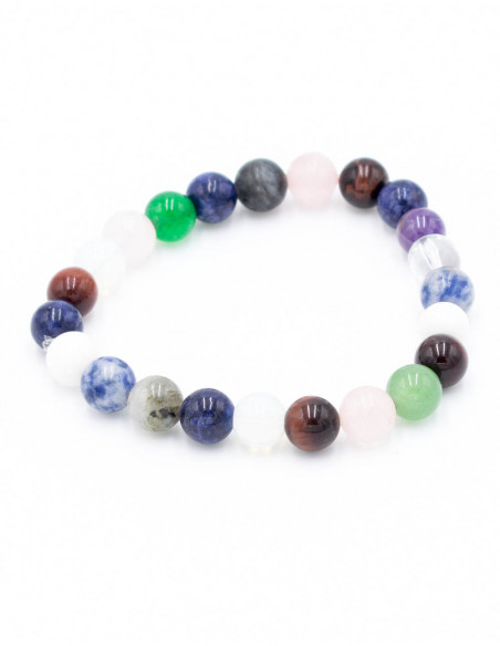 7 Chakra Mineral Bracelet