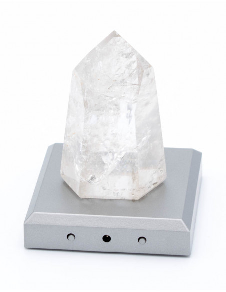 Crystal Quartz on Led Light