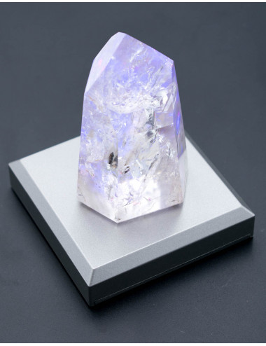 Crystal Quartz on Led Light