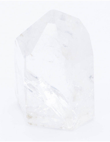 Quartz crystal over LED light