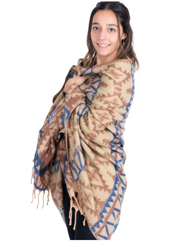 Cotton wool pashmina