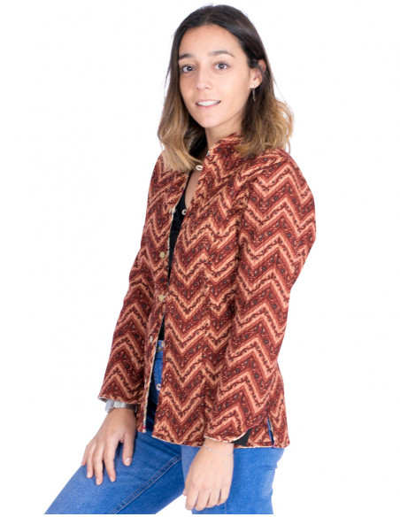 chaqueta-fina-reversible-cuello-mao-burdeos