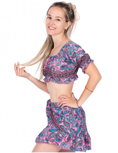 Set: Short skirt and top