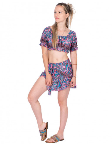 Set: Short skirt and top