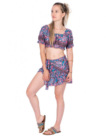 Conjunto Falda corta y Top