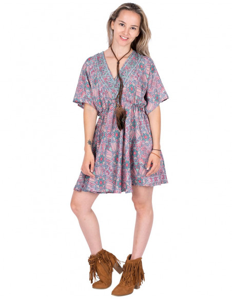 vestido-corto-boho-style-estampado-lila