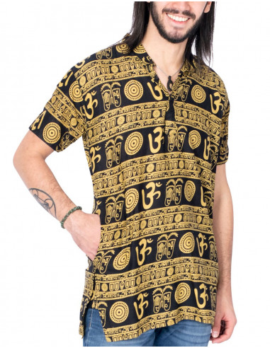 Yellow Hippie Shirt