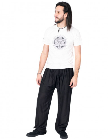 Straight Black Trousers