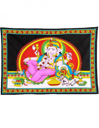 Horizontal Ganesha Tapestry