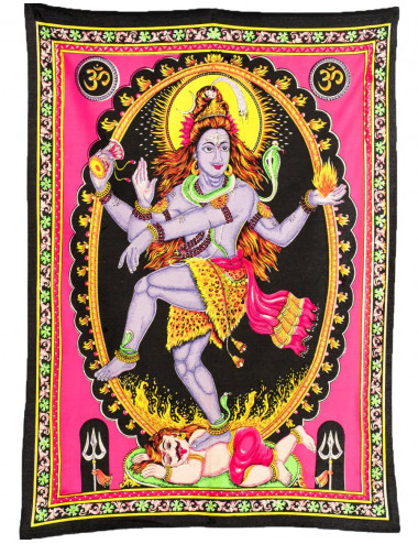 Tapestry God Shiva