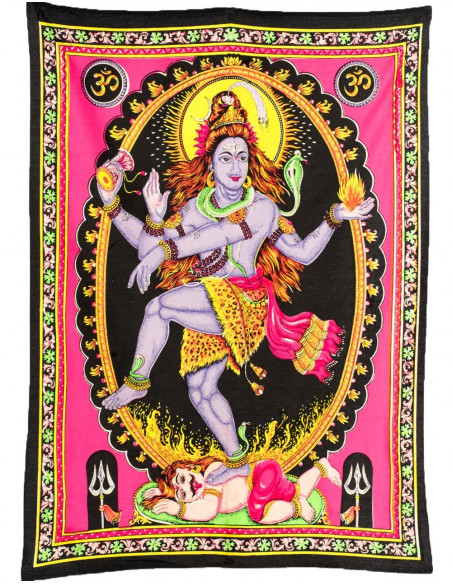 Tapestry God Shiva