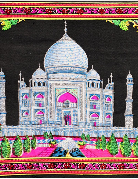 Hindu Taj Majal Tapestry