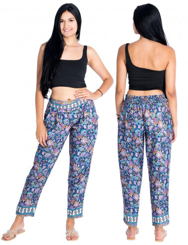 pantalon-pitillo-seda-estampado-azul