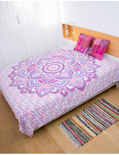 Purple summer quilt