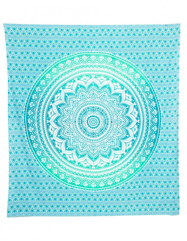 Light Blue Double Bed Quilt