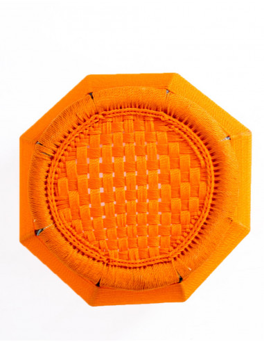 Round Nylon Rope Stool - Handmade in India -...