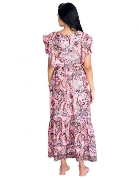 vestido-mangas-volados-estampado-rosa
