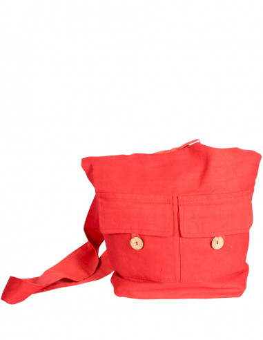 Shoulder bag in assorted solid colors
