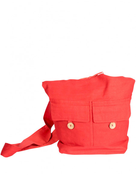 Shoulder bag in assorted solid colors
