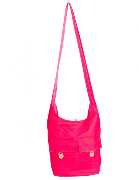 Shoulder bag in assorted solid colors