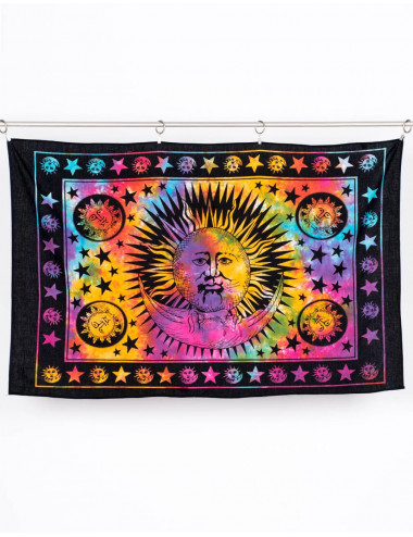Sun and Moon tapestry