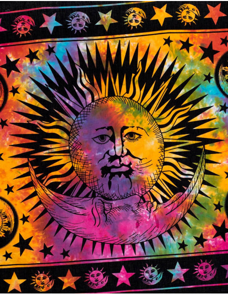 Sun and Moon tapestry