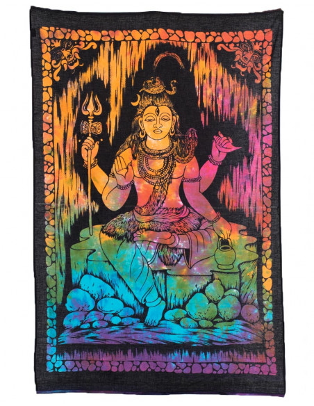 Tapestry God Shiva