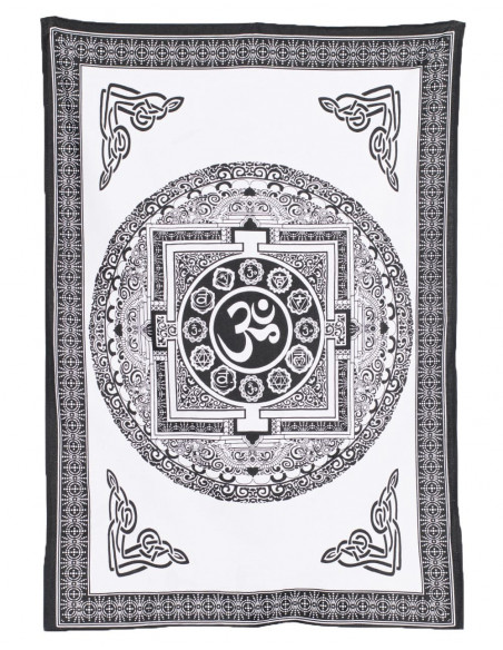 Om B&W tapestry