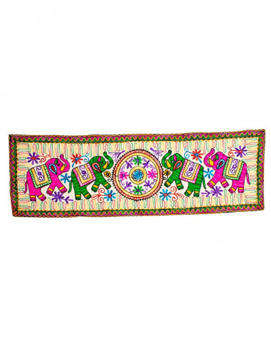 copy of RTZ0101 - Embroidered Tapestry 2 Elephants