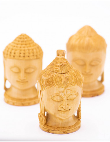 estatuas-cara-buda-variedad-talladas