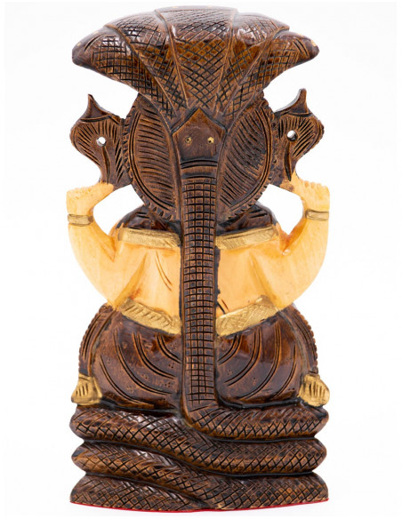 Bicolor Ganesha Statue