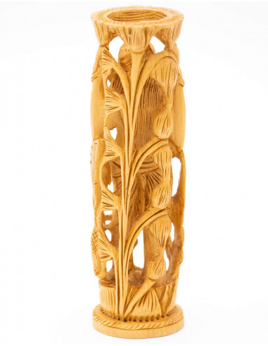 Cylindrical Statue of Lakshmi