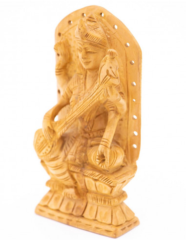 estatua-madera-tallada-a-mano-dios-saraswati