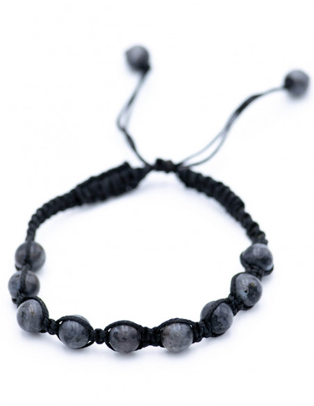 Labradorite Macrame Bracelet