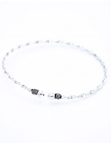 Rigid Silver Bracelet