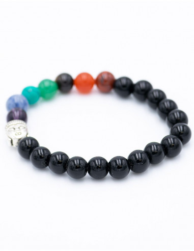 pulsera-piedra-negra-mineral-onix-7-chakras