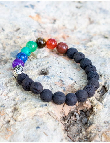 pulsera-elastica-roca-volcanica-negra