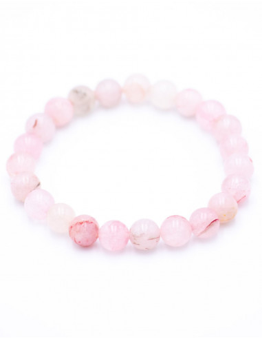Rose Quartz Elastic Bracelet
