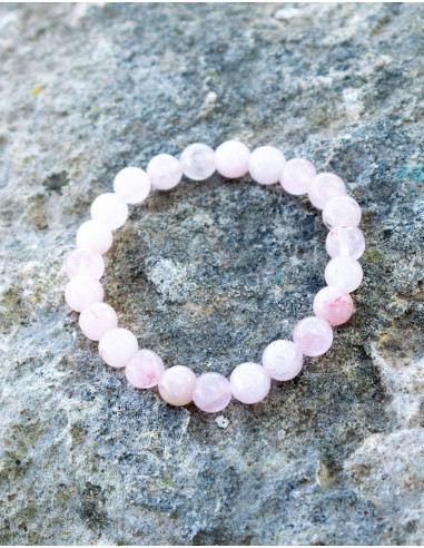 Rose Quartz Elastic Bracelet