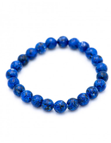 Elastic Lapis Lazuli Bracelet