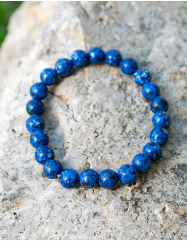 Elastic Lapis Lazuli Bracelet