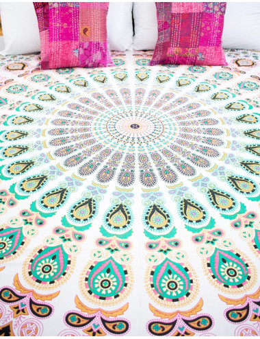 Mandala double bedspread