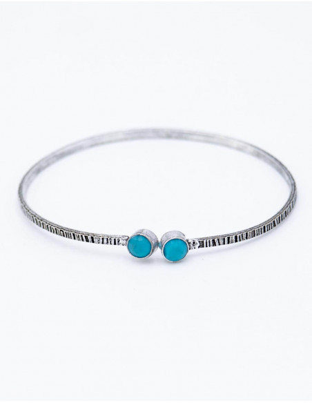 Delicate Bracelet with Two Stones